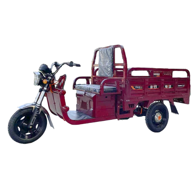 دراجة ثلاثية العجلات لنقل البضائع الكهربائية من سلسلة Fengyun بسعة تحميل كبيرة